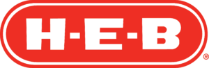 Bold white letter E on a red rectangular background with horizontal white lines.